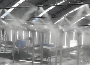 自动喷淋降尘系统