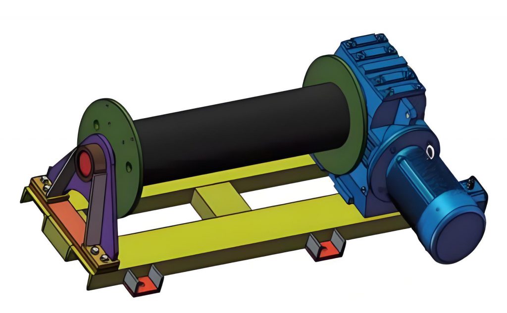 带式输送机电动换带装置