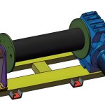 带式输送机电动换带装置