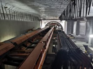 精准计量赋能城市基建｜公司电子皮带称重计量系统全力助力西安地铁建设